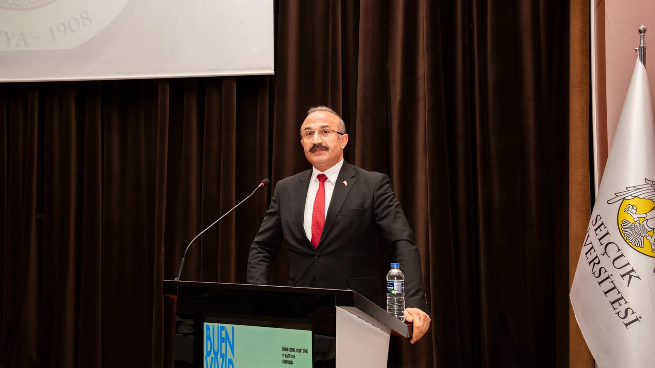 Selçuk Üniversitesinde Dünya Sosyal Hizmet Günü Etkinliği yapıldı
